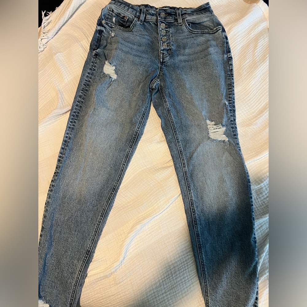 EUC Distressed Skinny Jeans